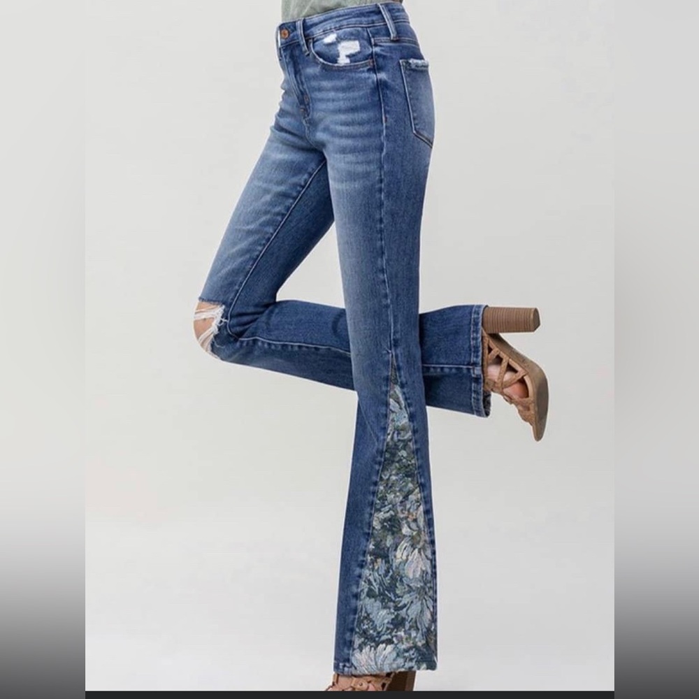 Embroidered Flares